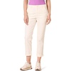 Amazon Essentials Women’s High-Rise Regular-Fit Ankle-Length Tapered-Leg Khaki Pant(Eggshell White)