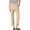 Amazon Essentials Women’s High-Rise Regular-Fit Ankle-Length Tapered-Leg Khaki Pant(Tan)