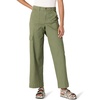 Amazon Essentials Women’s High-Rise Relaxed-Fit Stretchy Full-Length Cargo Pants(Dark Olive)