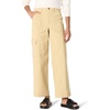 Amazon Essentials Women’s High-Rise Relaxed-Fit Stretchy Full-Length Cargo Pants(Tan)