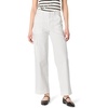 Amazon Essentials Women’s High-Rise Relaxed-Fit Stretchy Full-Length Cargo Pants(White)