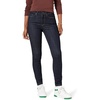 Amazon Essentials Women’s High-Rise Skinny Jeans with Stretch, 5-Pocket Styling, 3 Inseam Lengths – Discontinued Colors(Black Rinse)