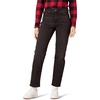 Amazon Essentials Women’s High-Rise Straight Jeans – Discontinued Colors(Washed Black)