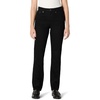 Amazon Essentials Women’s High-Rise Straight Leg Jean(Black)