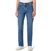 Amazon Essentials Women’s High-Rise Straight Leg Jean(Medium Blue Vintage)