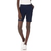 Amazon Essentials Women’s Mid-Rise Slim-Fit 10″ Inseam Bermuda Chino Shorts(Navy)