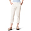 Amazon Essentials Women’s Mid-Rise Slim-Fit Stretchy Khaki Pants (Available in Plus Size)(Bright White)