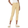 Amazon Essentials Women’s Mid-Rise Slim-Fit Stretchy Khaki Pants (Available in Plus Size)(Khaki)