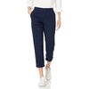 Amazon Essentials Women’s Mid-Rise Slim-Fit Stretchy Khaki Pants (Available in Plus Size)(Navy)