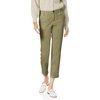 Amazon Essentials Women’s Mid-Rise Slim-Fit Stretchy Khaki Pants (Available in Plus Size)(Washed Olive)