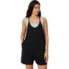 Amazon Essentials Women’s Oversized-Fit Sleeveless Romper(Black)