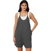 Amazon Essentials Women’s Oversized-Fit Sleeveless Romper(Charcoal Heather)