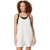 Amazon Essentials Women’s Oversized-Fit Sleeveless Romper(Oatmeal Heather)