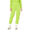 Amazon Essentials Women’s Relaxed Fit Sweatpants Joggers with Elastic Waist, Mid Rise (Available in Plus Size)(Lime Green)