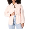 Amazon Essentials Women’s Relaxed-Fit Dropped Shoulder Midweight Cotton Twill Jacket(Rose)