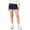 Amazon Essentials Women’s Slim Fit Mid-Rise 4″ Denim Shorts(Rinse)