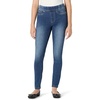 Amazon Essentials Women’s Stretch Denim Mid-Rise Pull-On Skinny Jegging(Medium Wash)