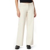 Amazon Essentials Women’s Ultra Soft Low-Rise Wide Leg Jean(Ecru)