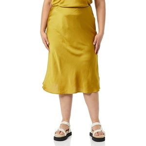 Amazon Essentials Women’s Georgette Slip Skirt (Previously Daily Ritual)(Light Olive)