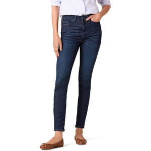 Amazon Essentials Women’s High-Rise Skinny Jeans with Stretch, 5-Pocket Styling, 3 Inseam Lengths – Discontinued Colors(Dark Wash)