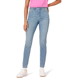 Amazon Essentials Women’s High-Rise Skinny Jeans with Stretch, 5-Pocket Styling, 3 Inseam Lengths – Discontinued Colors(Light Wash)
