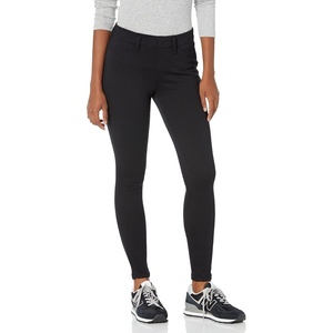 Amazon Essentials Women’s Pull-On Mid Rise Stretchy Knit Jegging (Available in Plus Size)(Black)
