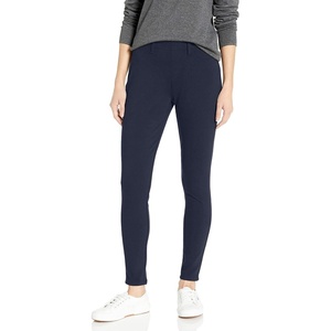 Amazon Essentials Women’s Pull-On Mid Rise Stretchy Knit Jegging (Available in Plus Size)(Navy)