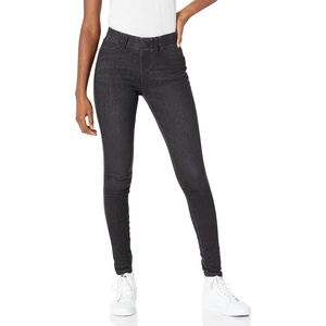 Amazon Essentials Women’s Pull-On Mid Rise Stretchy Knit Jegging (Available in Plus Size)(Washed Grey)
