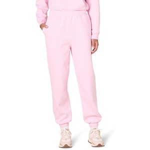 Amazon Essentials Women’s Relaxed Fit Sweatpants Joggers with Elastic Waist, Mid Rise (Available in Plus Size)(Pastel Pink)
