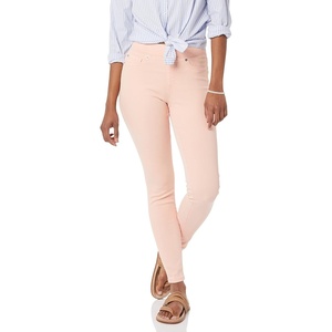 Amazon Essentials Women’s Skinny Fit Mid-Rise Stretch Pull-On Jegging with Pockets – Discontinued Colors(Coral Pink)
