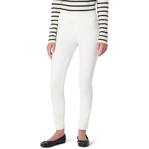 Amazon Essentials Women’s Stretch Denim Mid-Rise Pull-On Skinny Jegging(White)