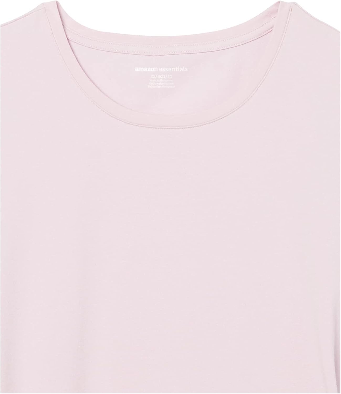 image:imageAmazon Essentials Womens Active Quick Dry Tech Stretch ShortSleeve VNeck TShirt MoistureWicking Pack of 2Bright PinkNavy
