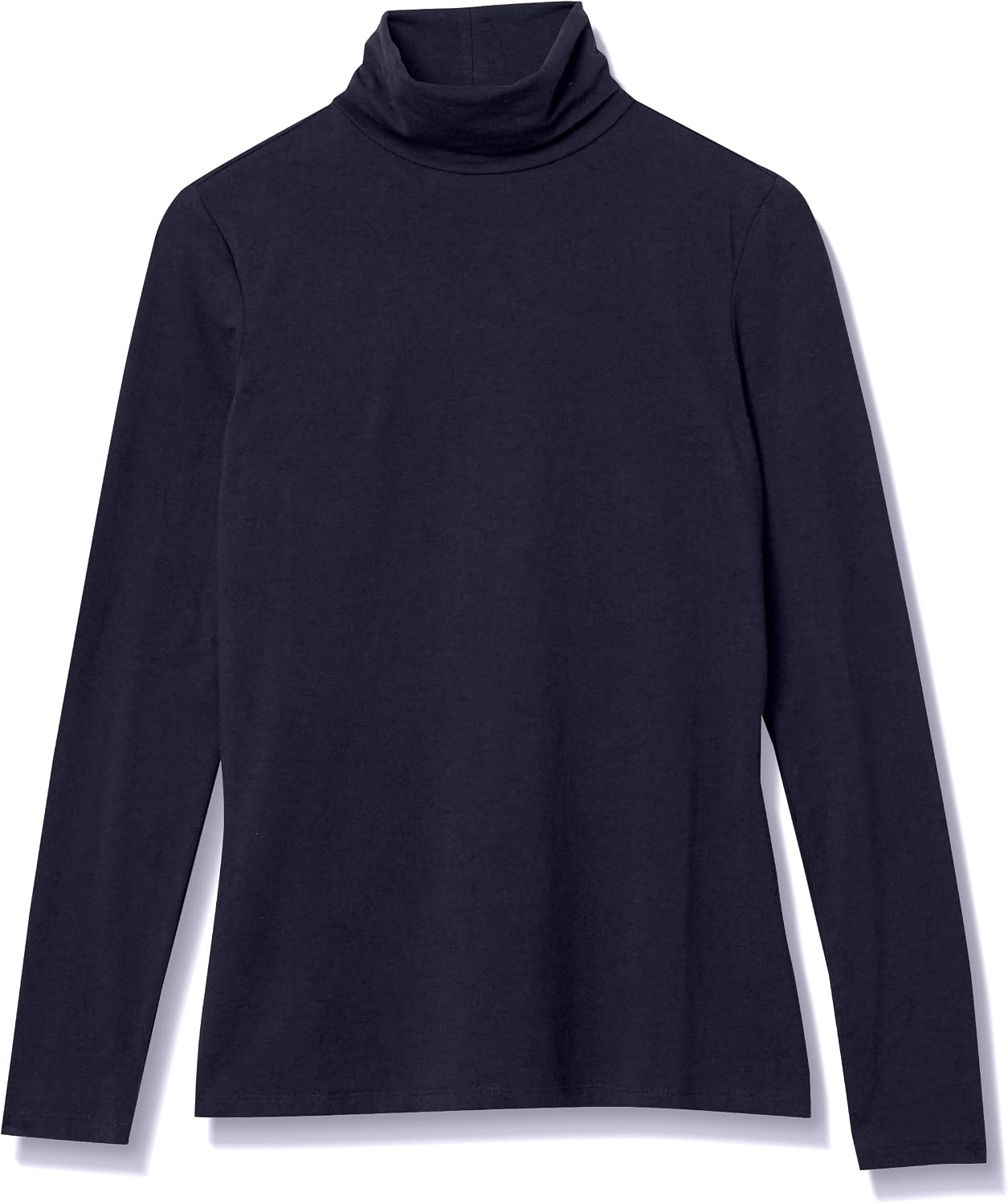 image:imageAmazon Essentials Womens LongSleeve Turtleneck Stretch Fleece Available in Plus SizeNavy