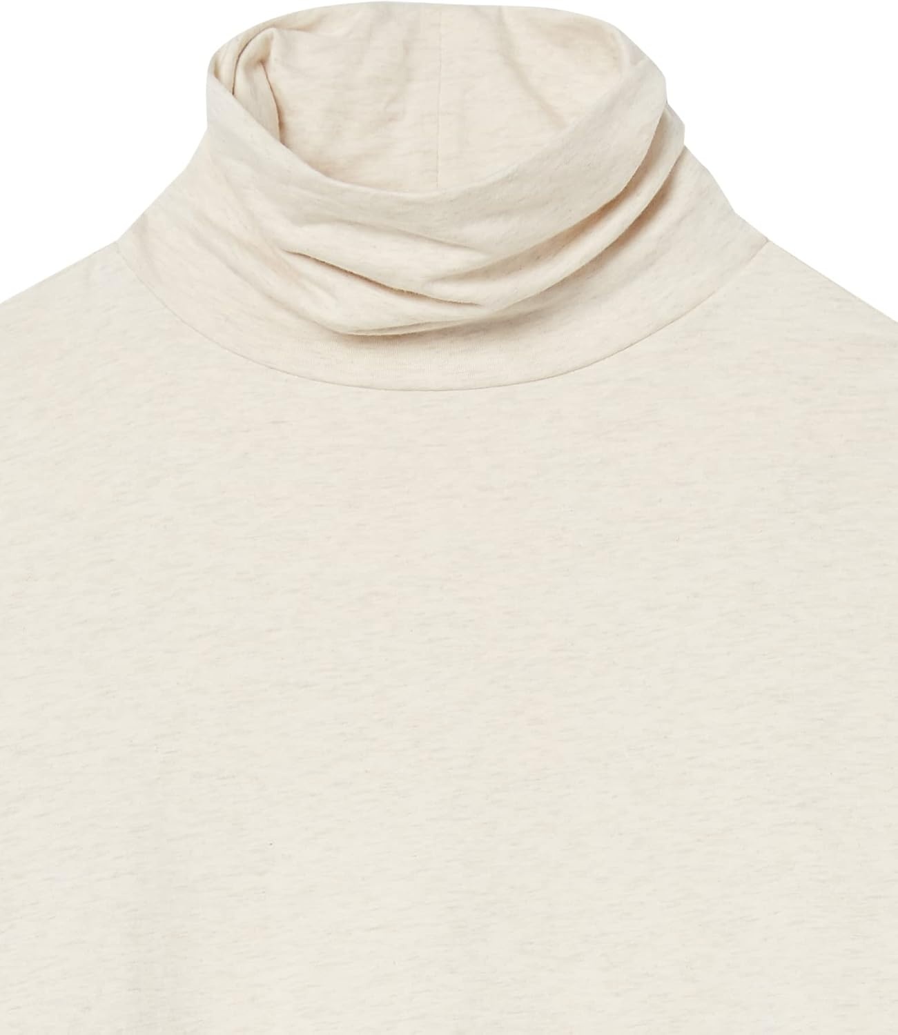 image:imageAmazon Essentials Womens LongSleeve Turtleneck Stretch Fleece Available in Plus SizeOatmeal Heather