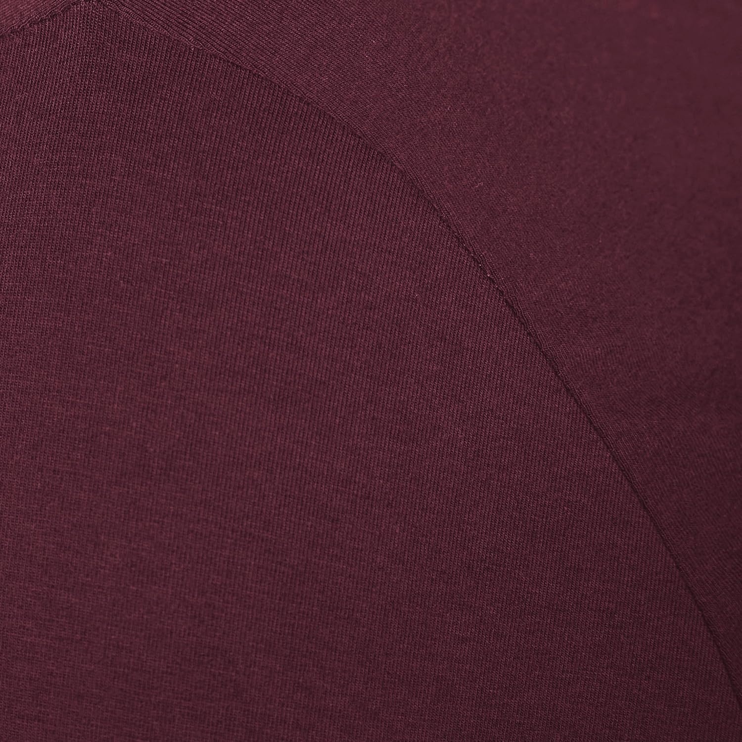 image:imageAmazon Essentials Womens RegularFit LongSleeve Crewneck TShirt Available in Plus SizeBurgundy