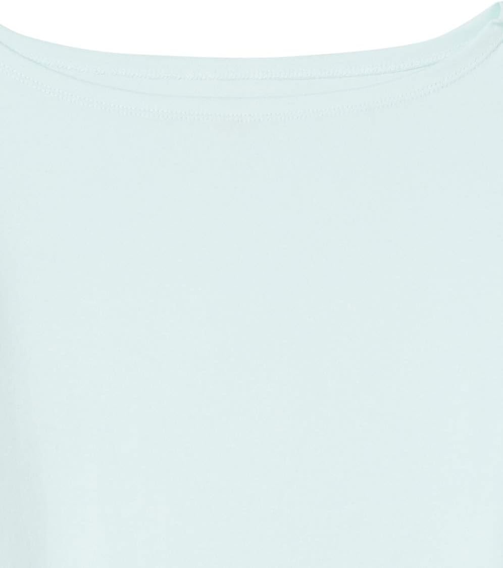 image:imageAmazon Essentials Womens SlimFit 34 Sleeve Boat Neck Tops Cotton Modal TShirtAqua Blue