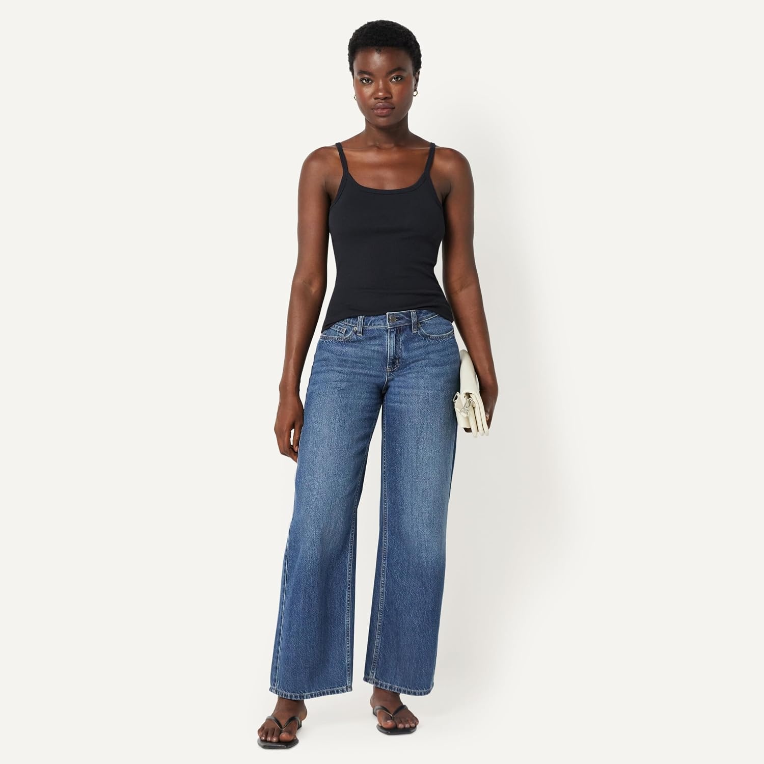 image:imageAmazon Essentials Womens SlimFit Ribbed Tank TopBlack