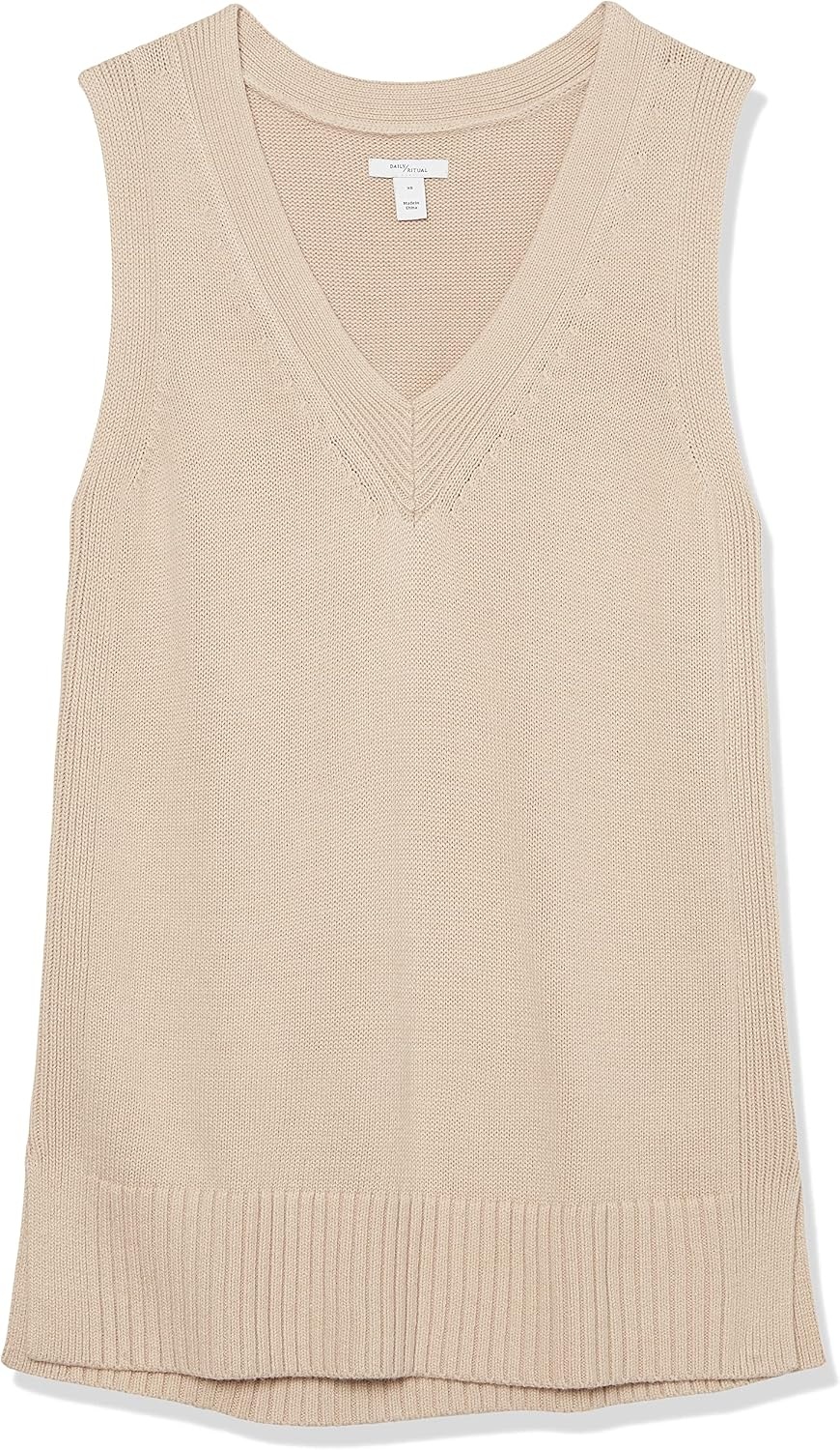 image:imageAmazon Essentials Womens Ultra Soft VNeck Sweater VestTaupe