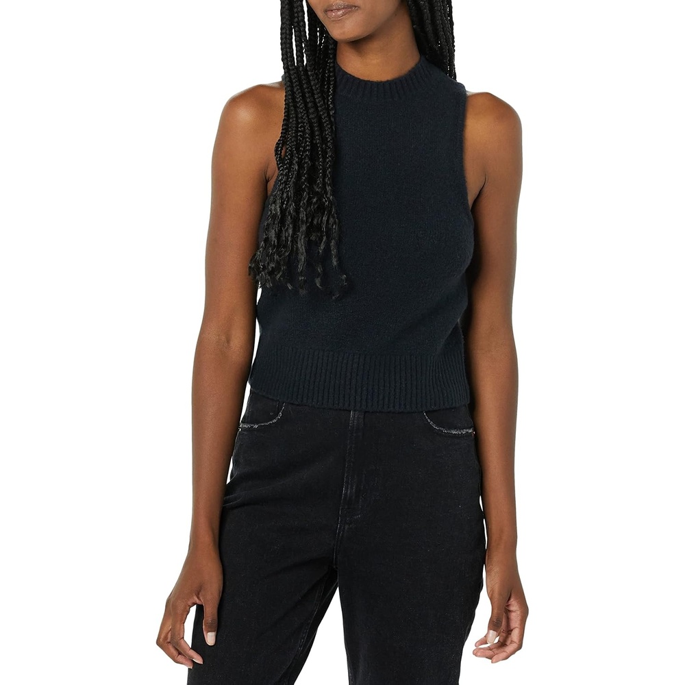 image:imageAmazon Essentials Womens Boucle Sweater Tank Top Previously Daily RitualBlack