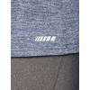 Amazon Essentials Women’s Active Quick Dry Tech Stretch Short-Sleeve V-Neck T-Shirt, Moisture-Wicking, Pack of 2(Black Heather/Navy Heather)
