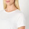 Amazon Essentials Women’s Active Quick Dry Tech Stretch Short-Sleeve V-Neck T-Shirt, Moisture-Wicking, Pack of 2(White / Black)