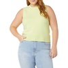 Amazon Essentials Women’s Boucle Sweater Tank Top (Previously Daily Ritual)(Bright Olive Green)