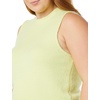 Amazon Essentials Women’s Boucle Sweater Tank Top (Previously Daily Ritual)(Bright Olive Green)