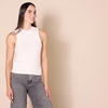 Amazon Essentials Women’s Boucle Sweater Tank Top (Previously Daily Ritual)(Ivory)