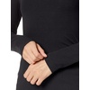 Amazon Essentials Women’s Long Sleeve Slim-Fit Rib Scoop Neck Sweater (Available in Plus Size), Pack of 2(Black)