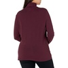 Amazon Essentials Women’s Long-Sleeve Turtleneck Stretch Fleece (Available in Plus Size)(Burgundy)