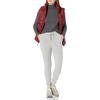 Amazon Essentials Women’s Long-Sleeve Turtleneck Stretch Fleece (Available in Plus Size)(Charcoal Heather)