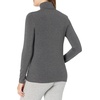 Amazon Essentials Women’s Long-Sleeve Turtleneck Stretch Fleece (Available in Plus Size)(Charcoal Heather)