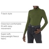 Amazon Essentials Women’s Long-Sleeve Turtleneck Stretch Fleece (Available in Plus Size)(Dark Olive)