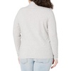 Amazon Essentials Women’s Long-Sleeve Turtleneck Stretch Fleece (Available in Plus Size)(Grey Heather)